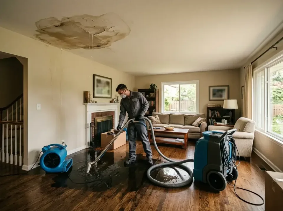 attic-pipe-burst-ceiling-drip-008 — frequently asked questions, Water Damage Restoration & Carpet Care in Lacombe, LA